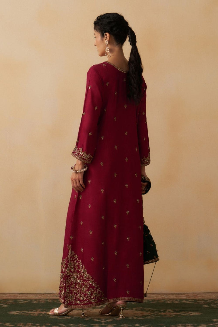 Maroon Kaftan