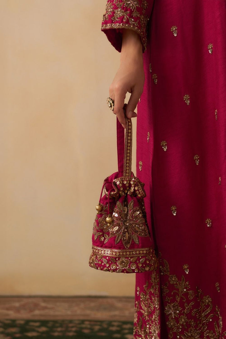 Hot Pink Kaftan Dress