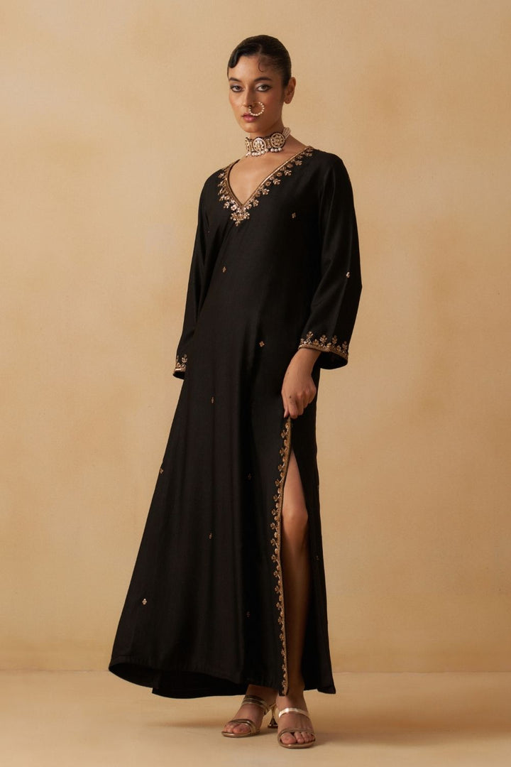 Black Kaftan Dress