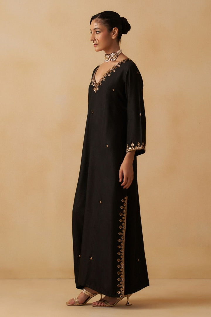 Black Kaftan Dress