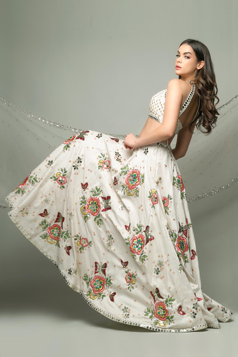 Flower Power Lehenga Set