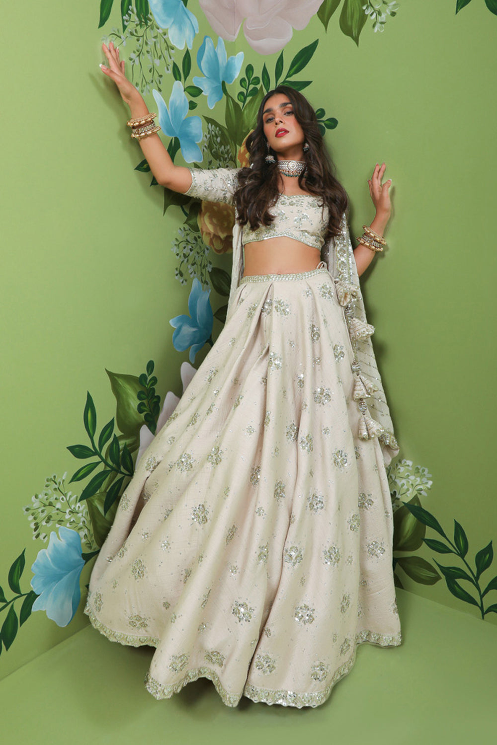 Opal Opulence Lehenga Set