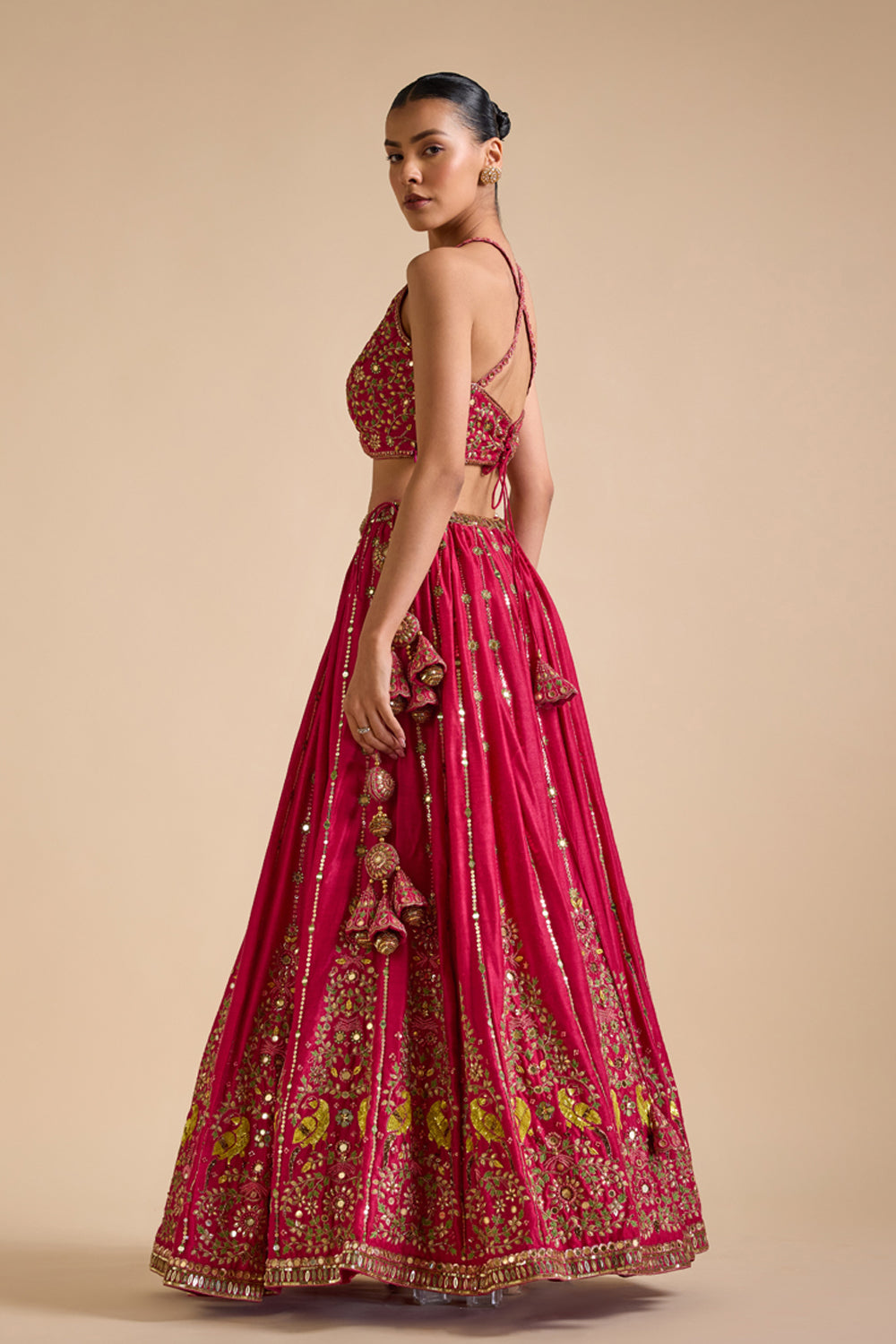 Rani Pink Lehenga Set