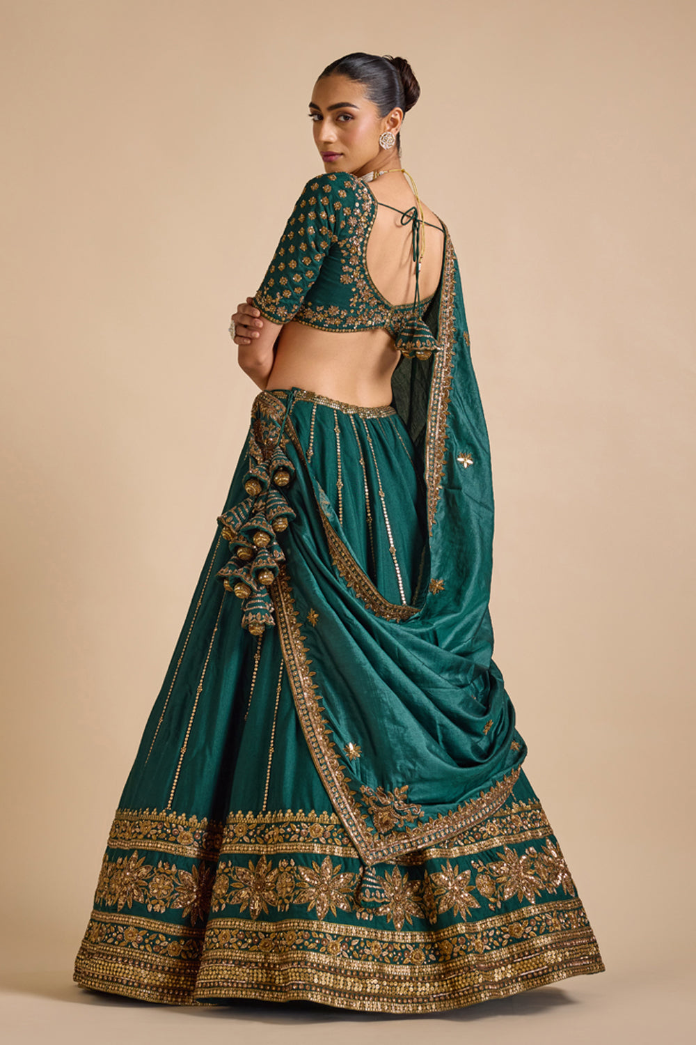 Jade Lehenga Set