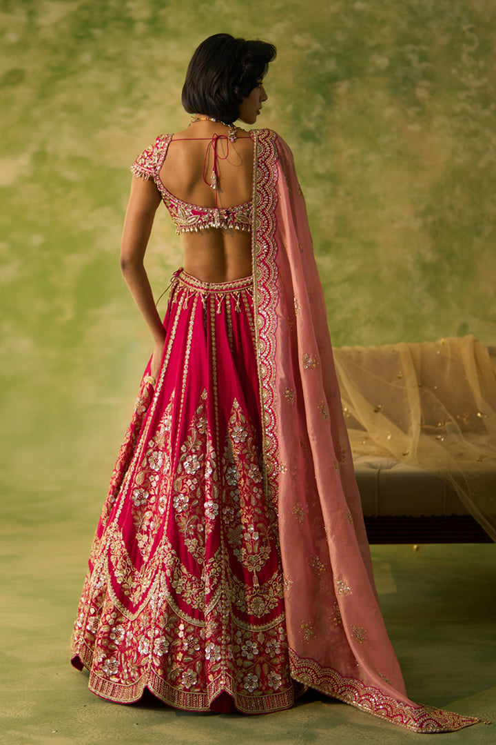 Rani Pink Lehenga Set