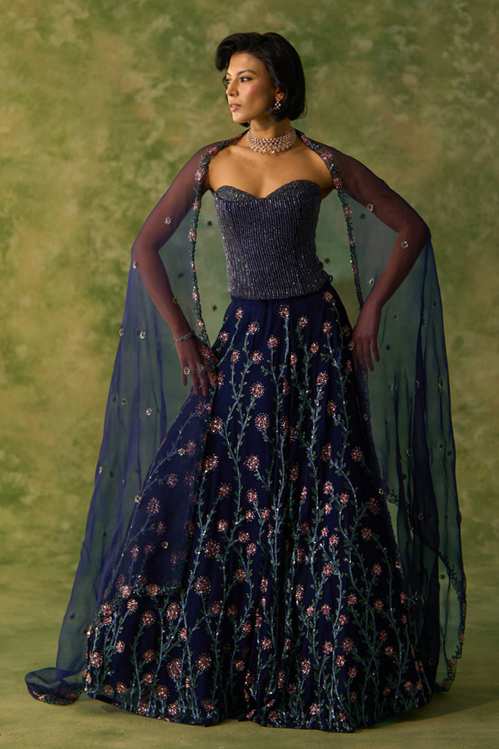 Rose Thrift Lehenga Set