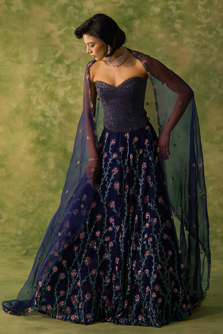 Rose Thrift Lehenga Set
