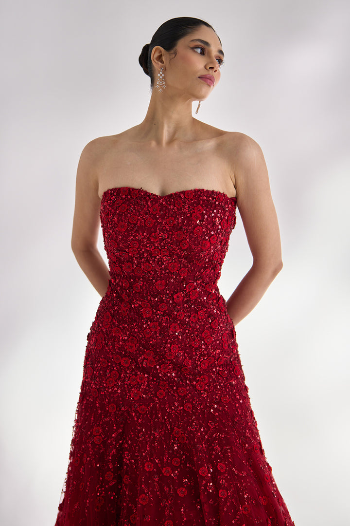 Red Gown