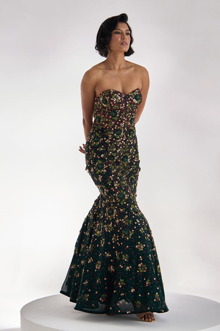 Teal Gown