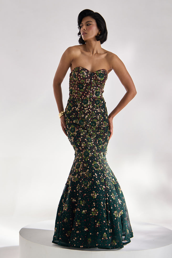 Teal Gown