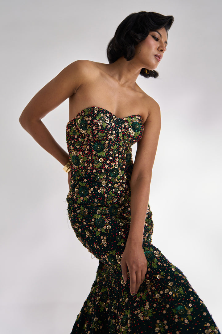 Teal Gown