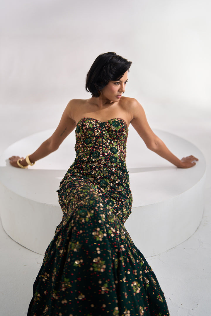 Teal Gown