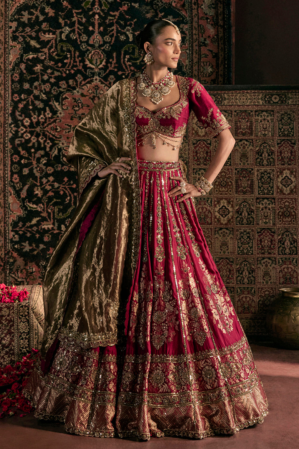 Devi Lehenga Set