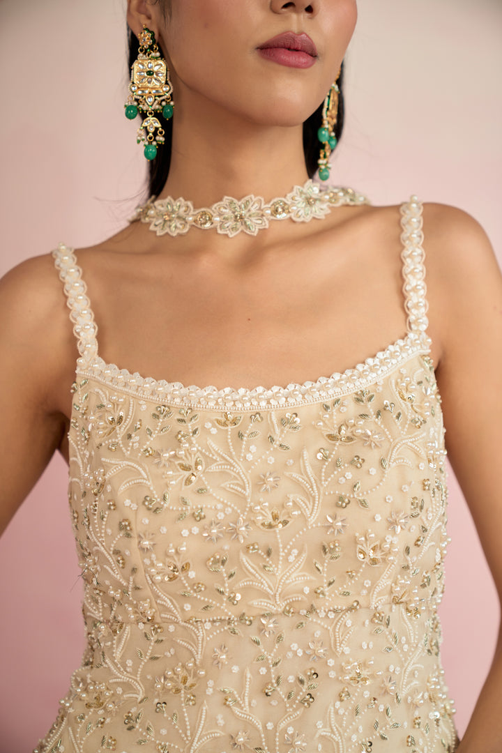 Ivory Sharara Set