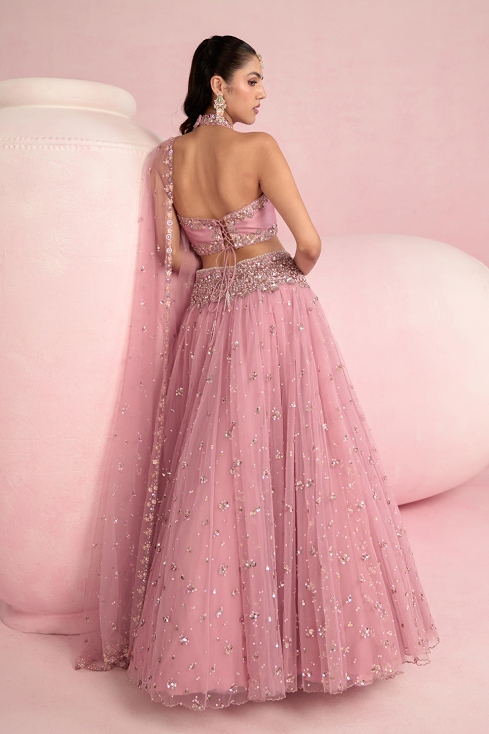 Soft Pink Lehenga Set
