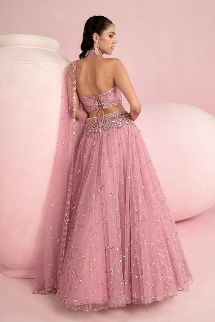 Soft Pink Lehenga Set