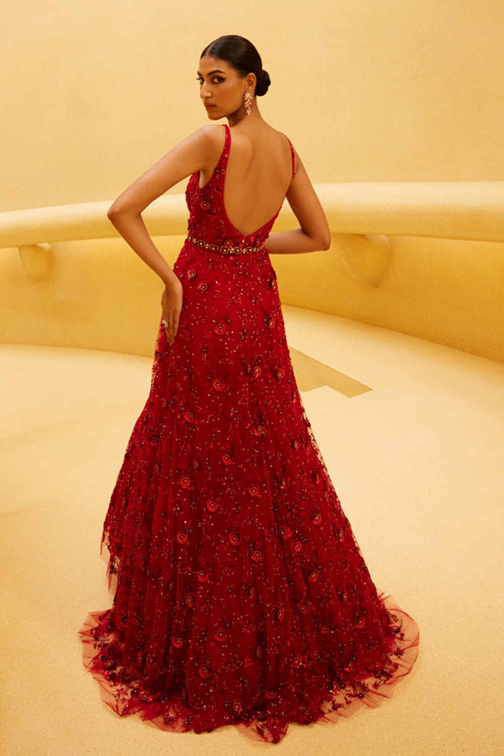 Red Gown