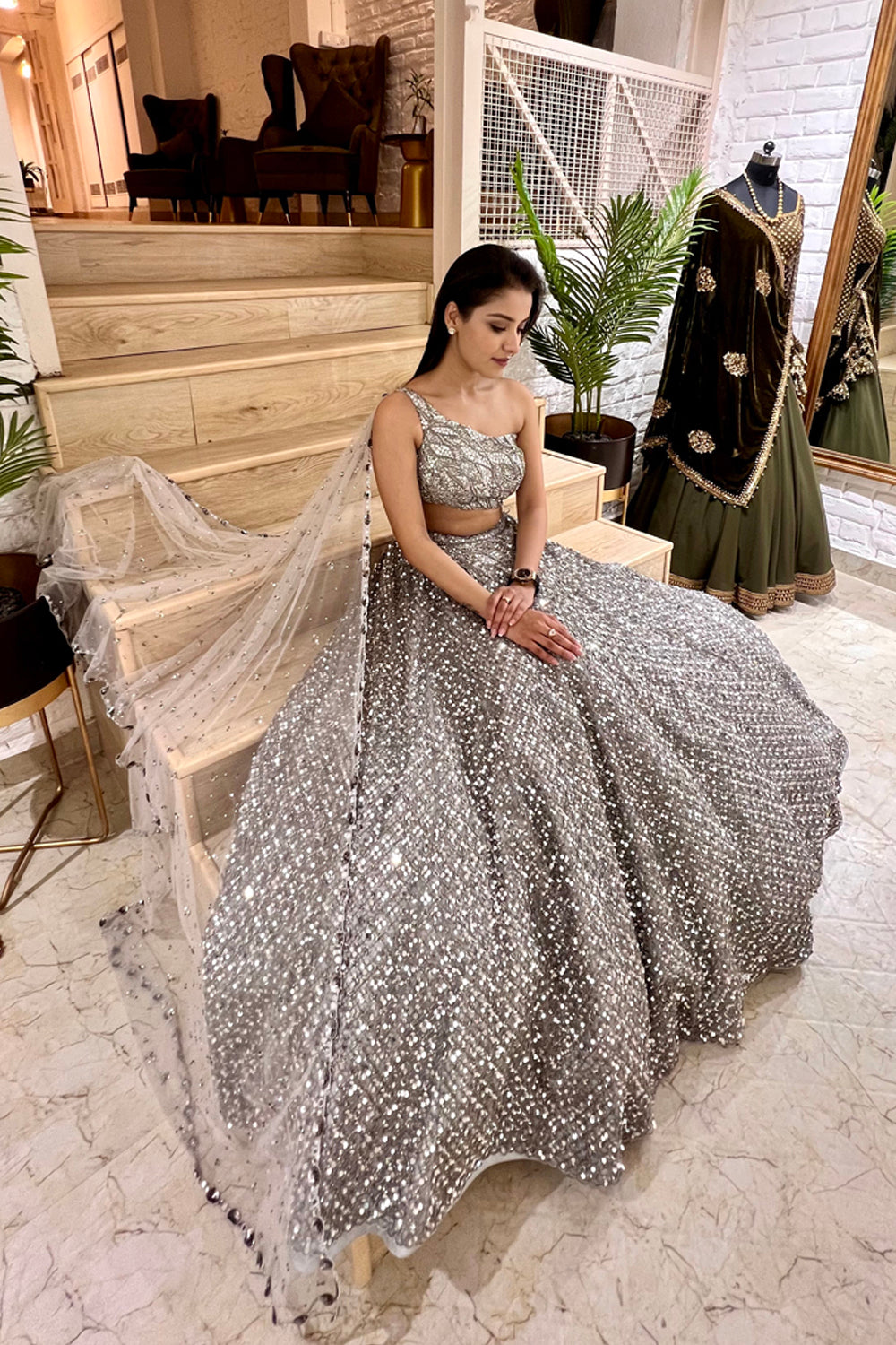 Shivani Girdhar In Our Aafreen Lehenga Set