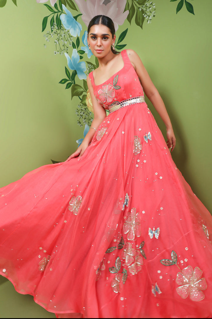 Coral Crush Gown