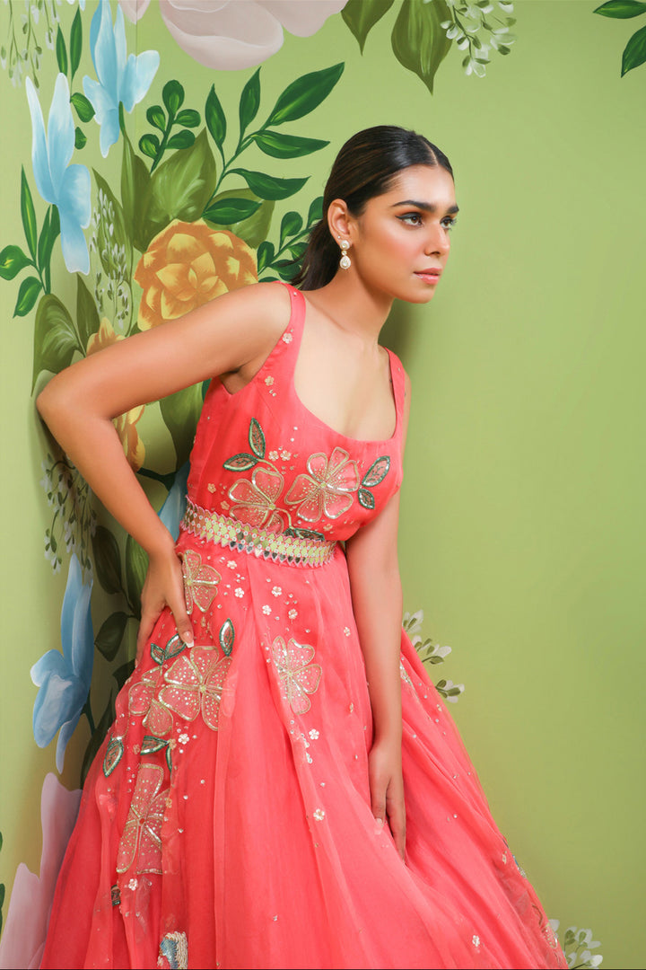 Coral Crush Gown